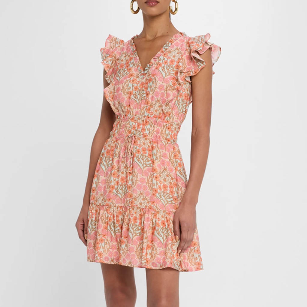 Paige Muriel Floral Mini Dress